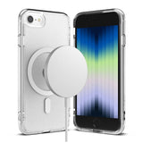 Magsafe Калъф за iPhone SE 2022/2020 8/7, Ringke Fusion Matte Case, Прозрачен (2)