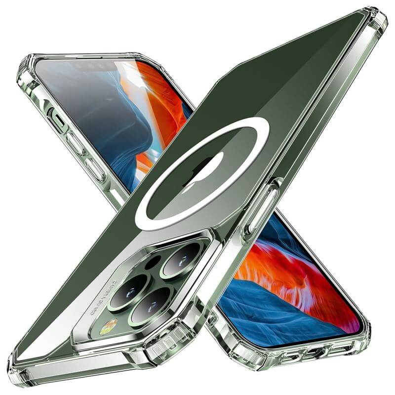 Magsafe Противоударен Калъф за iPhone 13 Pro, ESR Air Armor Case, Прозрачен (4)