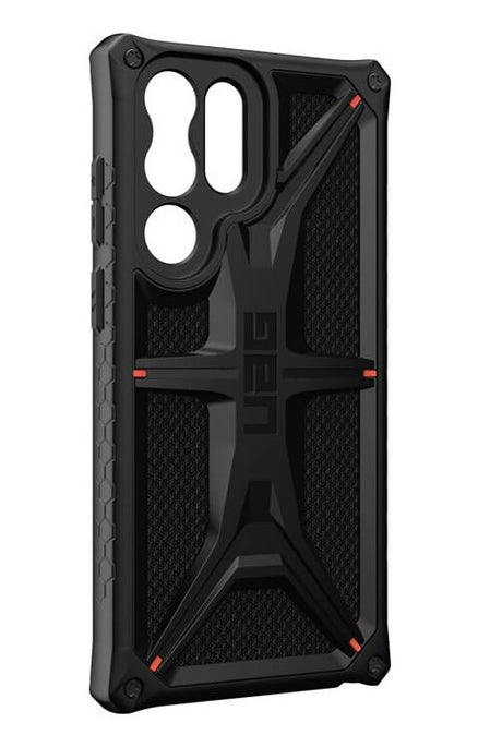 Противоударен Калъф за Samsung S22 Ultra, UAG Monarch Kevlar Case, Черен (3)
