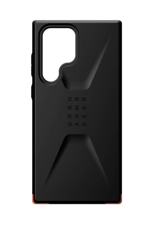 Противоударен Калъф за Samsung S22 Ultra, UAG Civilian Case, Черен (4)