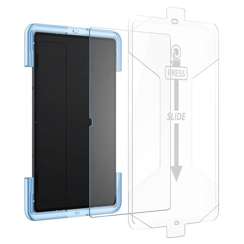 Стъклен Протектор за Samsung Tab S10/S9/S8 (Ultra) 14.6, Spigen EZ Fit Glass, Прозрачен (3)