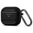 Противоударен Калъф за Apple AirPods 3, Spigen Rugged Armor Case, Черен
