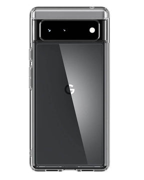 Противоударен Калъф за Google Pixel 6, Spigen Ultra Hybrid Case, Прозрачен