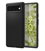 Противоударен Калъф за за Google Pixel 6 Pro, Spigen Liquid Air Case, Черен