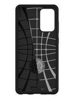Противоударен Силиконов Калъф за Samsung A72, Spigen Core Armor Case, Черен (5)