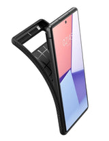 Противоударен Калъф за за Google Pixel 6, Spigen Liquid Air Case, Черен (4)