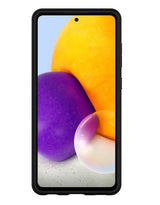 Противоударен Силиконов Калъф за Samsung A72, Spigen Core Armor Case, Черен (4)