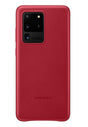 Оригинален Кожен Калъф за Samsung S20 Ultra, Leather Cover Case EF-VG988LREGEU, Червен