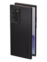 Противоударен Калъф за Samsung Note 20 Ultra, Spigen Thin Fit Case, Черен (4)