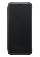 Оригинален Кожен Калъф за Huawei Mate 20 Lite Wallet Book Case, Черен