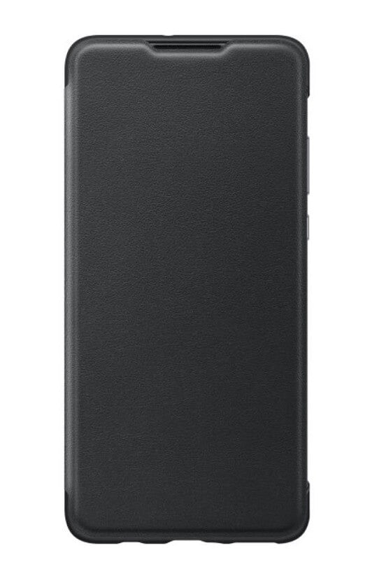 Оригинален Кожен Калъф за Huawei P30 Lite Wallet Book Case, Черен