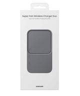 Безжично Зарядно за Samsung Wireless Charger Duo Pad EP-P5400BBE 15W, Черен (4)