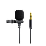 Микрофон с Шумоизолация Jack 3.5mm, Joyroom Mic Cable 2m, Черен