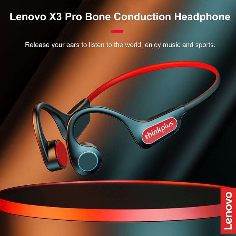 Безжични Слушалки Lenovo X3 Pro Bone Conduction Handsfree Bluetooth, Черен (3)