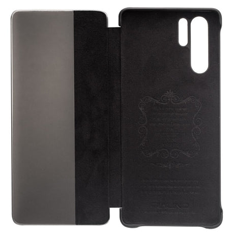 Активен Калъф за Huawei P30 Pro, Qialino Smart Book Case, Черен (8)