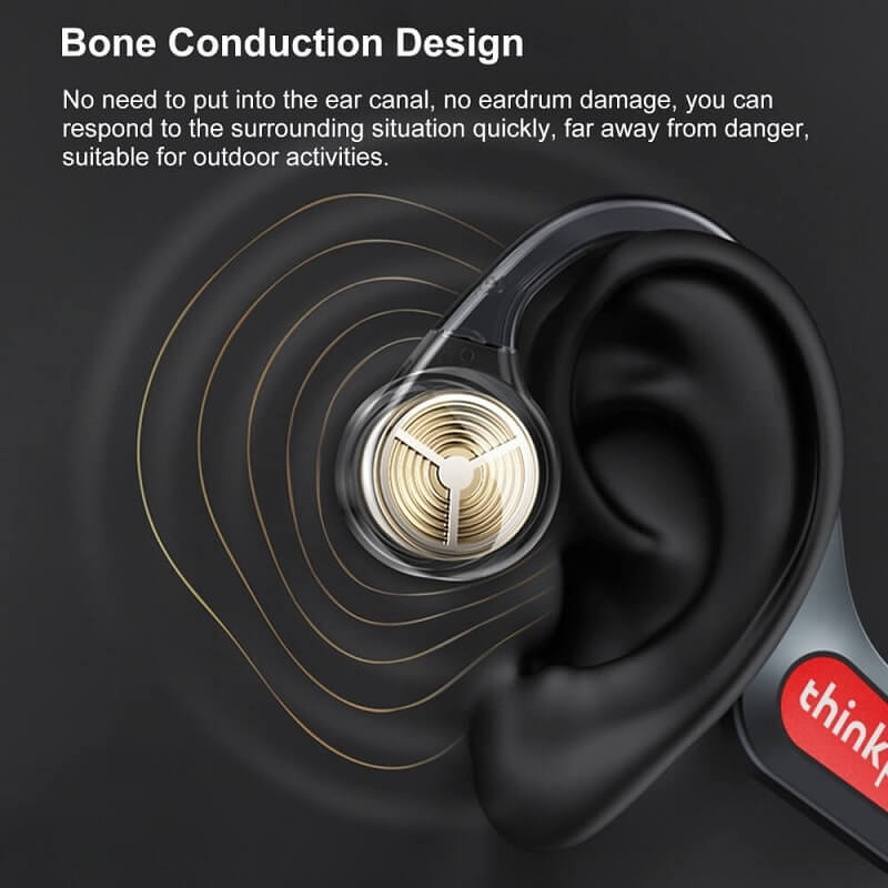 Безжични Слушалки Lenovo X3 Pro Bone Conduction Handsfree Bluetooth, Черен (4)