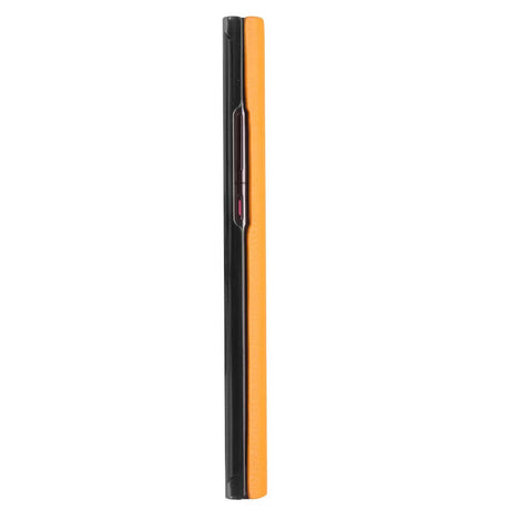 Активен Калъф за Huawei Mate 30 Pro, Qialino Smart Book Case, Кафяв (6)