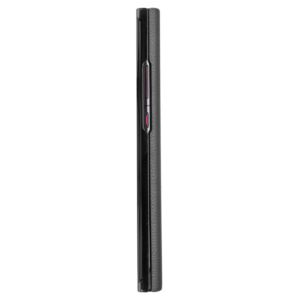 Активен Калъф за Huawei Mate 30 Pro, Qialino Smart Book Case, Черен (7)