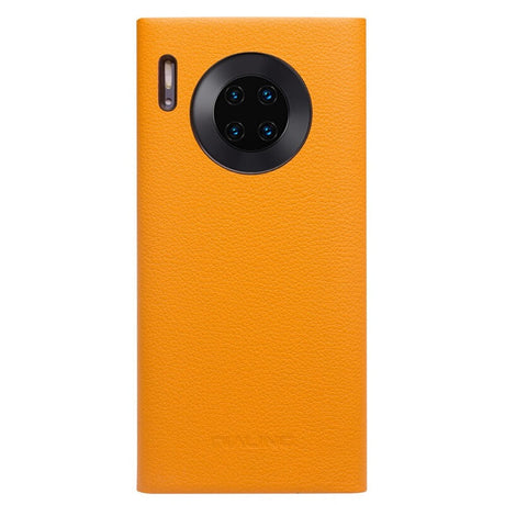 Активен Калъф за Huawei Mate 30 Pro, Qialino Smart Book Case, Кафяв (2)