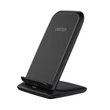 Безжично Зарядно за Телефон, Choetech Wireless Stand Charger 15W, Черен (3)