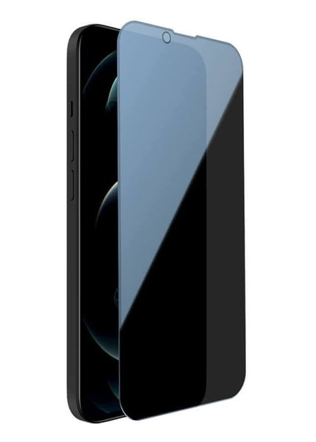 Privacy Стъклен Протектор за iPhone 12 Pro / 12, Nillkin Glass, Черен (3)