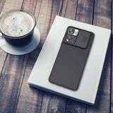 Калъф с Плъзгач за Камера за Xiaomi Redmi Note 11 Pro Plus, Nillkin CamShield Case, Черен (6)