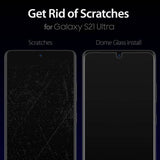 Стъклен Протектор за Samsung S21 Ultra, Whitestone Dome UV Glass x2, Прозрачен (7)