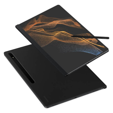 Оригинален Калъф за Samsung Tab S8 Plus/ S7 Plus/ S7 FE, Note View Cover Case EF-ZX800PBE, Черен (6)