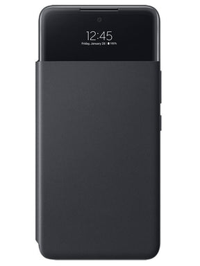 Оригинален Активен Калъф за Samsung A33 S-View Book Case EF-EA336PBE, Черен