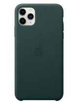 Оригинален Кожен Калъф за Apple iPhone 11 Pro Max, Leather Case MX0C2ZM/A, Зелен