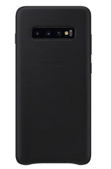 Оригинален Кожен Калъф за Samsung S10, Leather Cover Case EF-VG973LBEGWW, Черен