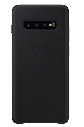 Оригинален Кожен Калъф за Samsung S10, Leather Cover Case EF-VG973LBEGWW, Черен