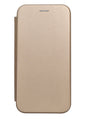 Кожен Калъф за Samsung A03S, Forcell Elegance Book Case, Златист