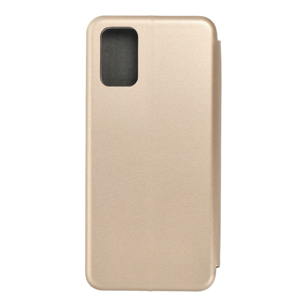 Кожен Калъф за Samsung A03S, Forcell Elegance Book Case, Златист (2)