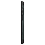 Противоударен Хибриден Калъф за Samsung S22 Ultra, Spigen Tough Armor Case, Зелен (6)