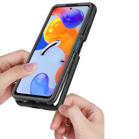Цялостен Калъф за Xiaomi Redmi Note 11 Pro, Tech-Protect Defense 360 Case, Черен (2)