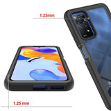 Цялостен Калъф за Xiaomi Redmi Note 11 Pro, Tech-Protect Defense 360 Case, Черен (4)