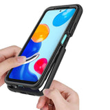 Цялостен Калъф за Xiaomi Redmi Note 11, Tech-Protect Defense 360 Case, Черен (2)