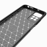 Защитен Калъф за Xiaomi Redmi Note 11, Tech-Protect Premium Carbon Case, Черен (4)
