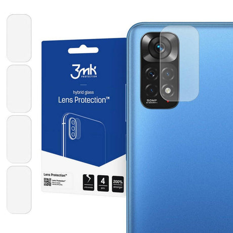 Протектор за Камера Xiaomi Redmi Note 11, 3MK Flexy Cam Glass, Прозрачен