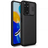 Калъф с Плъзгач за Камера за Xiaomi Redmi Note 11, Nillkin CamShield Case, Черен