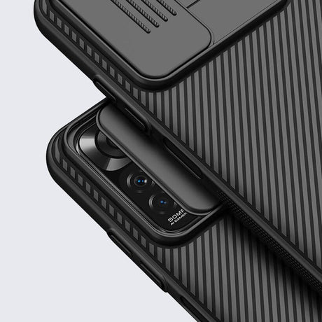 Калъф с Плъзгач за Камера за Xiaomi Redmi Note 11, Nillkin CamShield Case, Черен (3)