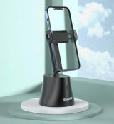Поставка за Телефон със Следене на Лицето, Dudao 360° Gimbal, Черен (4)