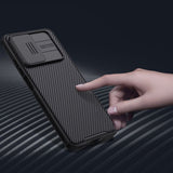 Калъф с Плъзгач за Камера за Xiaomi Redmi Note 11 Pro, Nillkin CamShield Case, Черен (3)