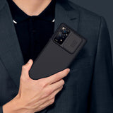 Калъф с Плъзгач за Камера за Xiaomi Redmi Note 11 Pro, Nillkin CamShield Case, Черен (5)