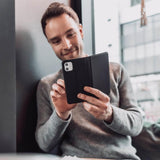 Кожен Калъф за Huawei P30 Lite, 4Smarts Urban Lite Book Case, Черен (5)