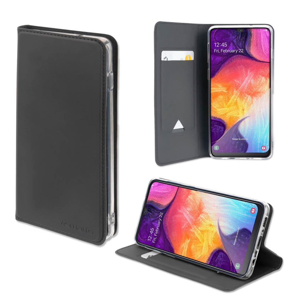 Кожен Калъф за Huawei P30 Lite, 4Smarts Urban Lite Book Case, Черен (3)