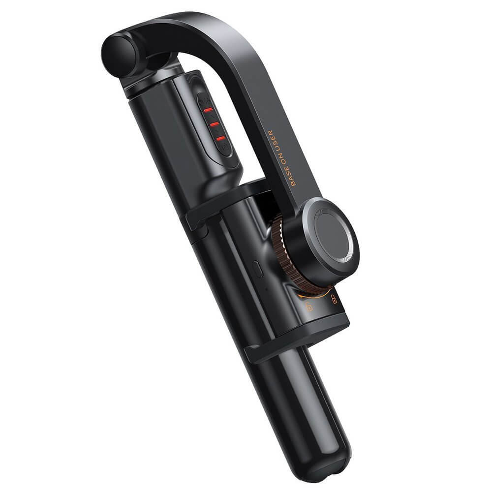 Гимбал-Селфи Стик с Трипод, Baseus Gimbal Folding Stabilizer, Черен
