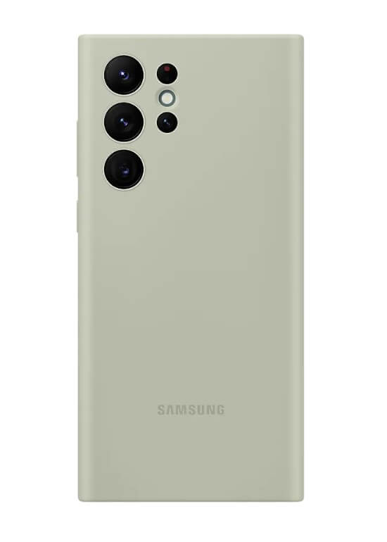 Оригинален Силиконов Калъф за Samsung S22 Ultra, Silicone Cover Case EF-PS908TMEGWW, Зелен