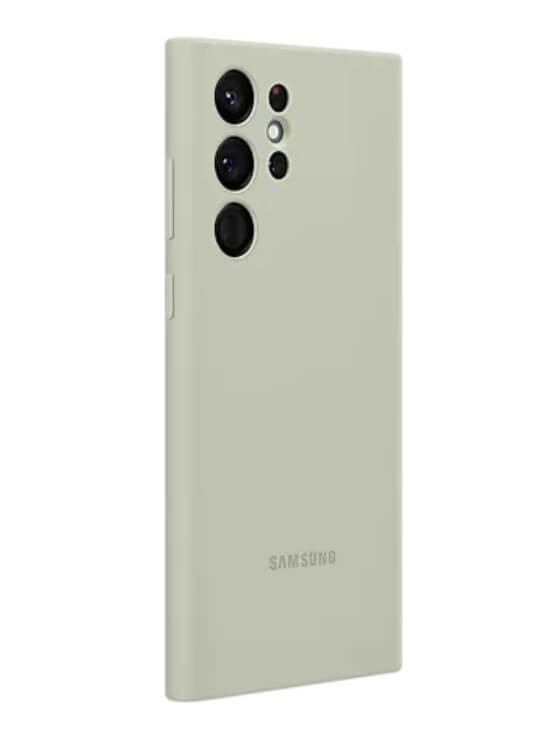 Оригинален Силиконов Калъф за Samsung S22 Ultra, Silicone Cover Case EF-PS908TMEGWW, Зелен (3)